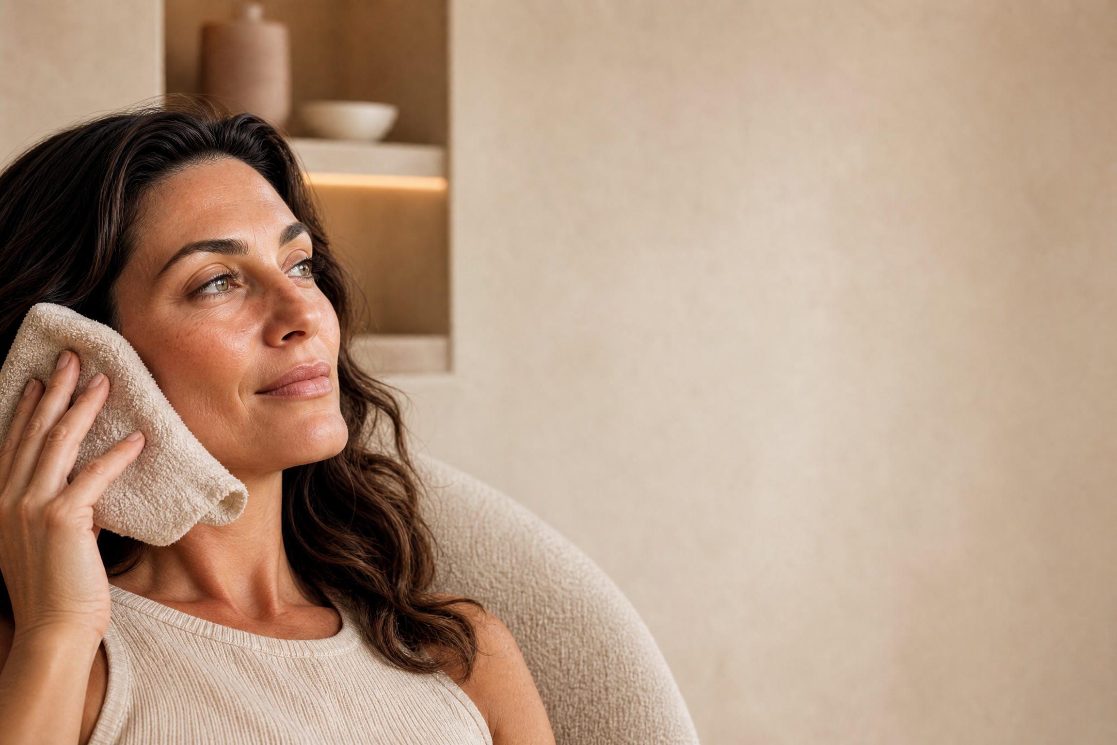 Microneedling treatment at Nova Luna Wellness